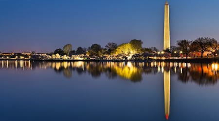 Вашингтон, округ Колумбия, экскурсия с гидом после наступления темноты